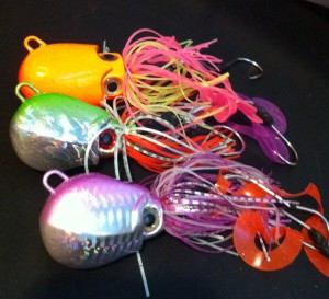 pictured is the 7 oz lure set 